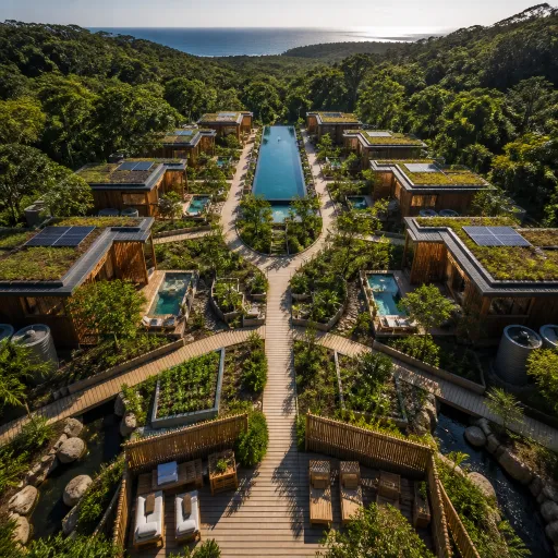 Refined eco friendly luxury resorts in Queensland for conscious travellers