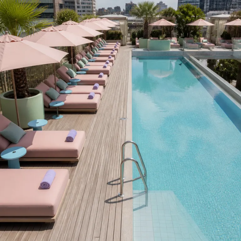 Calile poolside elegance in Brisbane’s Fortitude Valley